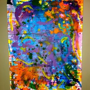 (SPLAT) one of a kind painting